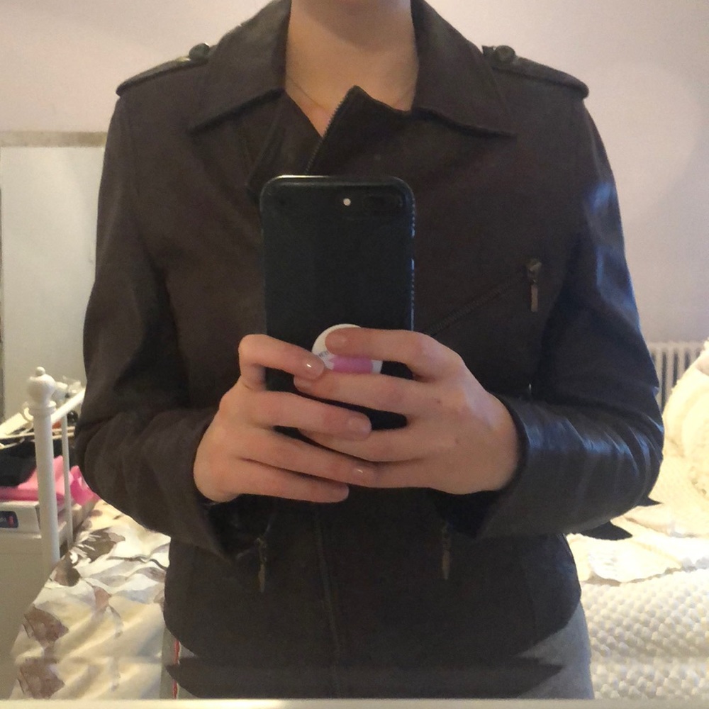 LEATHER jacket from Barcelona, Spain